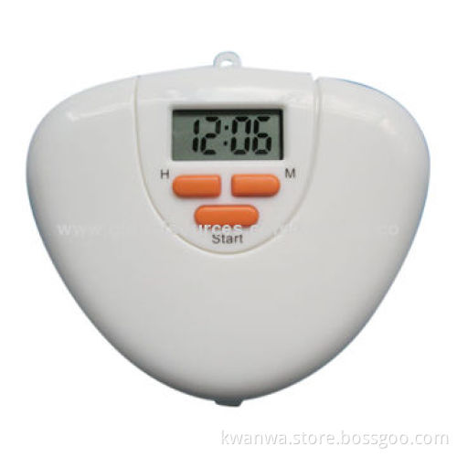 Pillboxes, Can Set Anytime to Countdown within 24 Hours, Made of ABS Material